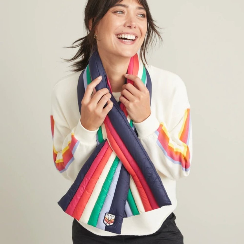 NWT Marine Layer x LF Puffer Scarf